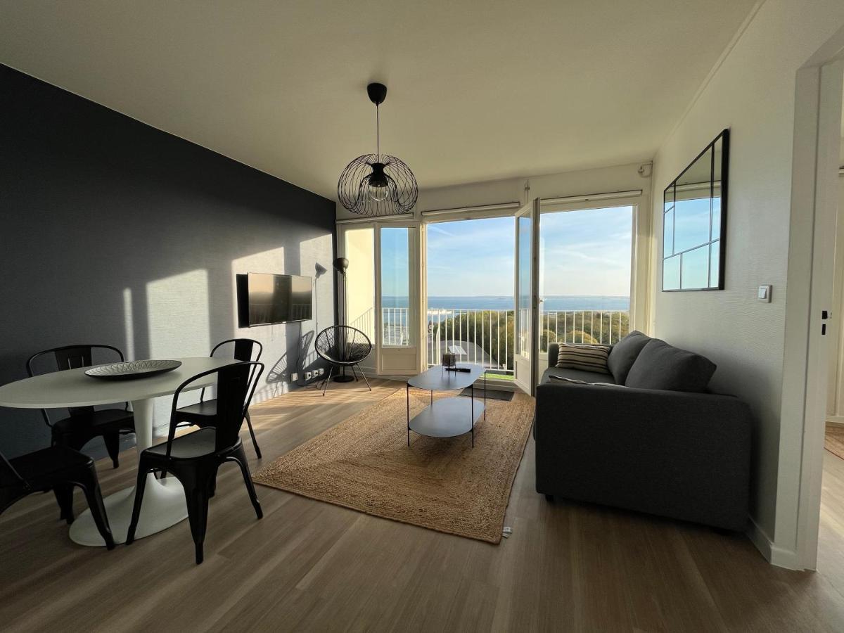 Nouveau! Appartement Vue Mer 180° Et Place Parking Brest Extérieur photo