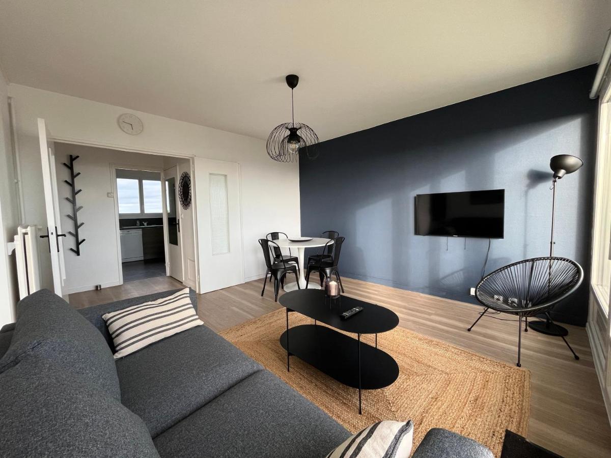 Nouveau! Appartement Vue Mer 180° Et Place Parking Brest Extérieur photo